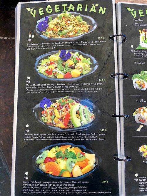 Veggie colour full  at Sushi Box in Phuket