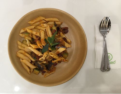 vegan penne at Getfresh - Exchange Tower in Bangkok