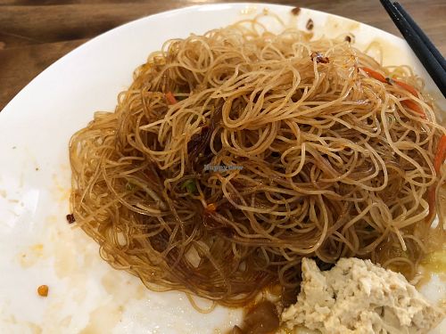 fried rice vermicelli at Simple me 素來素往 in Kowloon