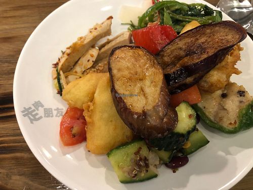 Buffet at Simple me 素來素往 in Kowloon
