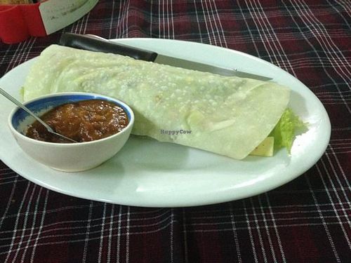 veg burrito at Huong Vy in Ho Chi Minh City