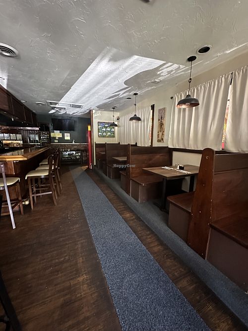 Booths  at Brine in Eastham