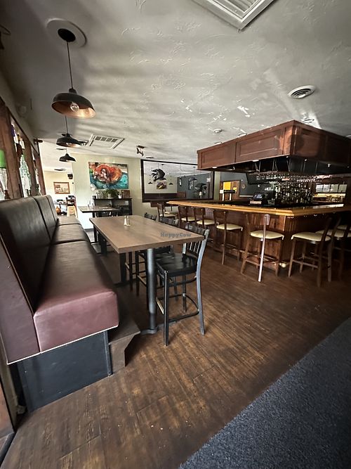 Pub area  at Brine in Eastham