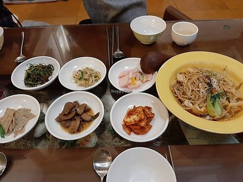 Stirfried noodles at Oh Se Gae Hyang - 오세계향 in Seoul