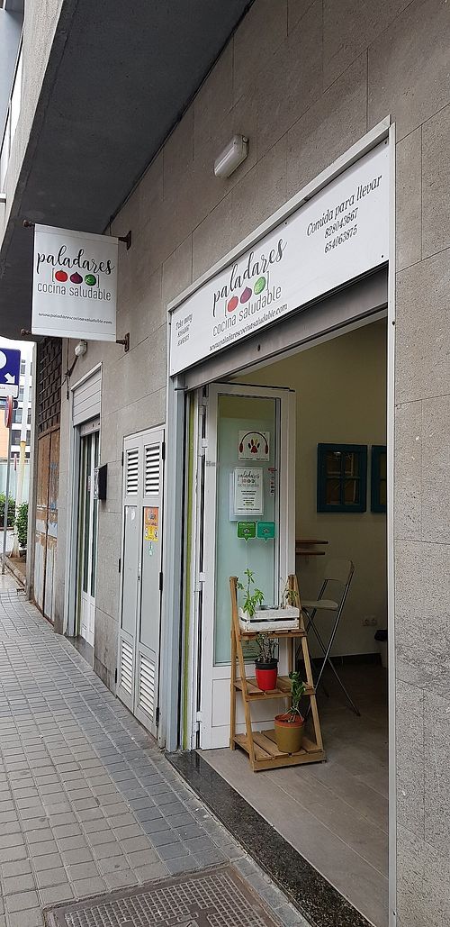 Front at Paladares in Gran Canaria