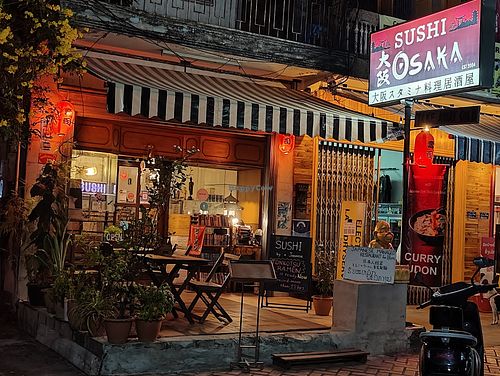 Street View at Osaka Sushi Tonkatsu in Vientiane