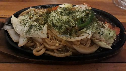 Udon Noodles at Osaka Sushi Tonkatsu in Vientiane