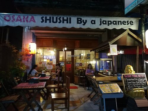 Restaurant at Osaka Sushi Tonkatsu in Vientiane