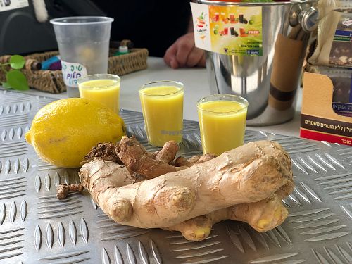 Booster at LaBriut in Ramat Gan