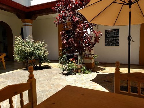 Inside Hierbe Dulce at Hierba Dulce in Oaxaca