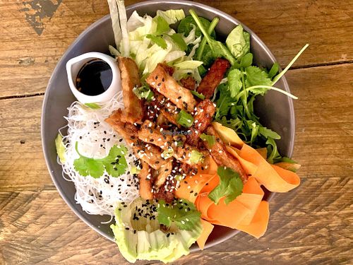 Asian bowl at Seeds for the Soul in Edinburgh