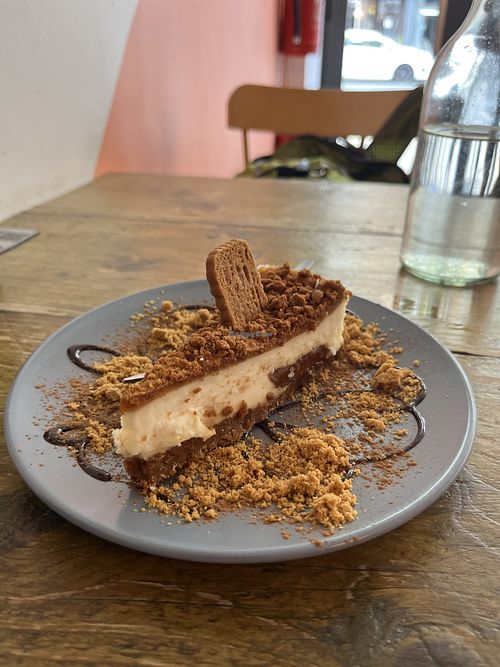 Bischoff cheese cake   at Seeds for the Soul in Edinburgh