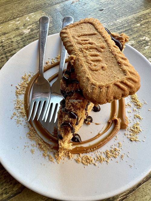 Biscoff cake  at Seeds for the Soul in Edinburgh