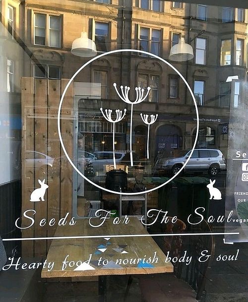 hello at Seeds for the Soul in Edinburgh