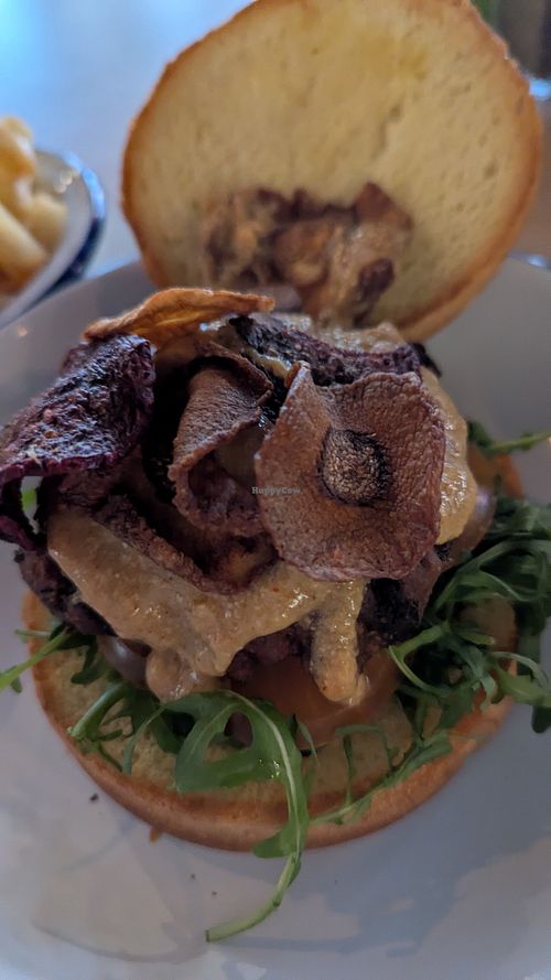 Vegan burger, opened up at Culture Burger Joint in Nelson