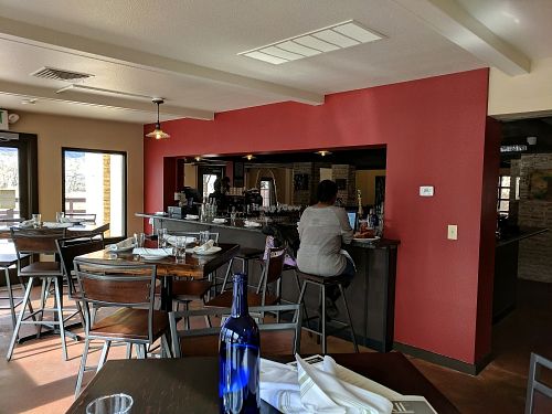 bar area at Moxie in Colorado Springs