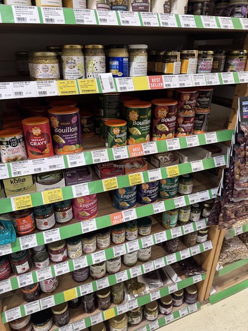 Yep  at Real Foods in Edinburgh