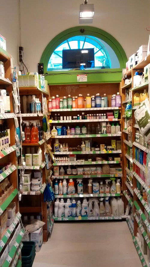 Veggie cleaning products, soaps and deoderants. at Real Foods in Edinburgh