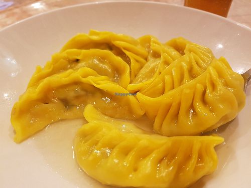 vegan dumplings- all the same.. at Koukien in Yokohama