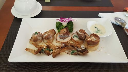 Monkey mushroom at Luly Am Thuc Chay in Ho Chi Minh City