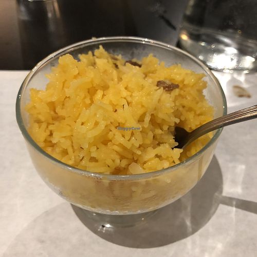 Riz zarda at Zaika in Montreal