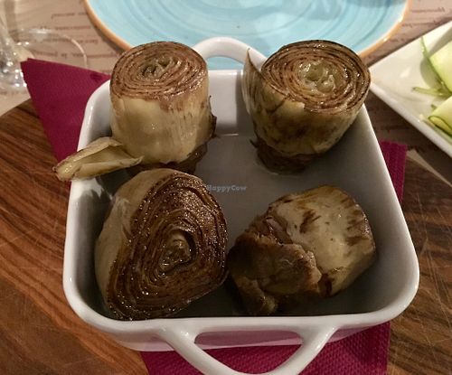 Artichokes Florentine-Style at Mattacena in Florence