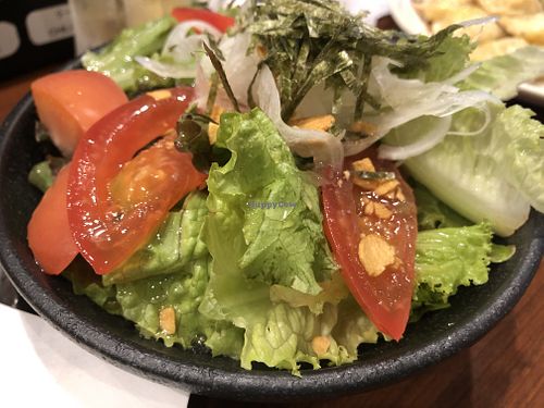 Salad at Chao Chao Gyoza Shijo-Kawaramachi in Kyoto