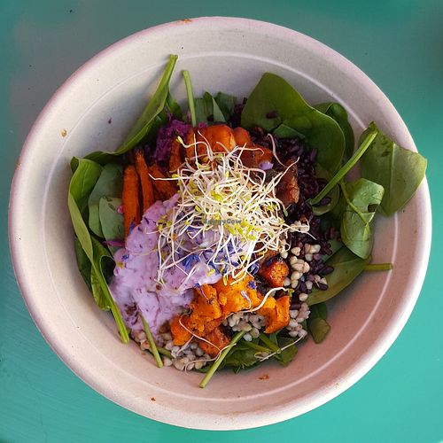 Moroccan bowl at BBVegan in Chichester