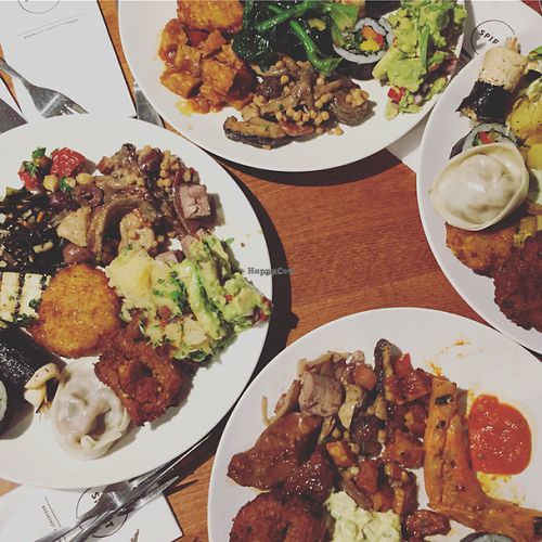 buffet at Spirit in Rotterdam