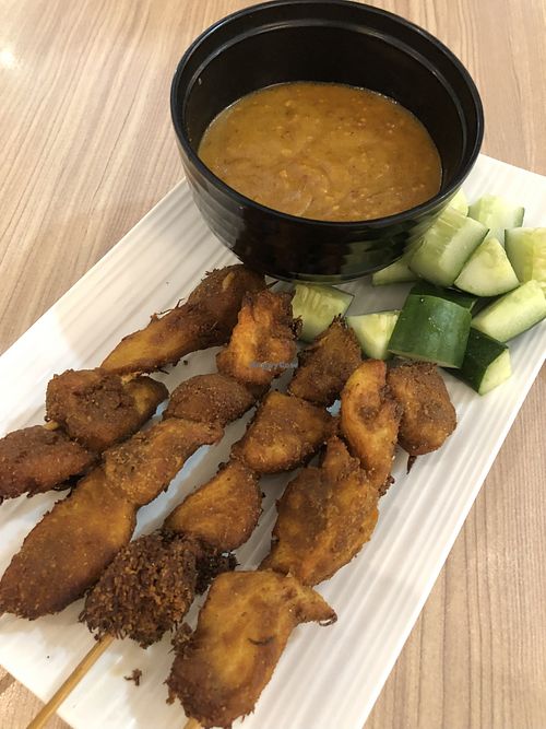 Monkey head satay $6 at D'life 蔬食 - Toa Payoh  in Central Singapore