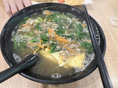 Ginger mee sua $6.50 delicious!  at D'life 蔬食 - Toa Payoh  in Central Singapore