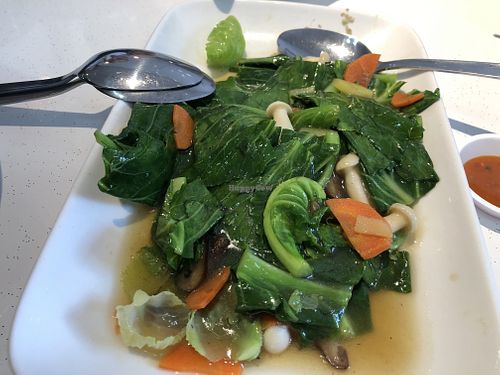 Stir fried Kai Lan at D'life 蔬食 - Toa Payoh  in Central Singapore