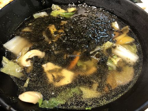 Seaweed soup at D'life 蔬食 - Toa Payoh  in Central Singapore
