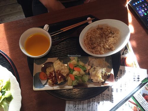 Lunch set at Ritz'n in Tsukuba