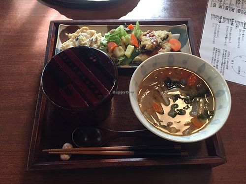 Deluxe lunch set at Ritz'n in Tsukuba