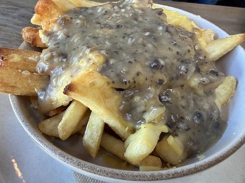 Vegan Poutine  at Atlas Beer Cafe in Queenstown