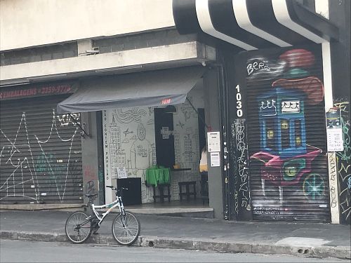 Easy to find but no large sign at Animalchef in Sao Paulo