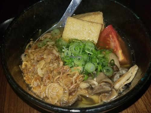 vegan ramen at Goro Ramen in Oklahoma City