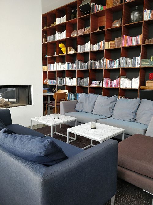 Books at PM & Friends Bar in Vaxjo