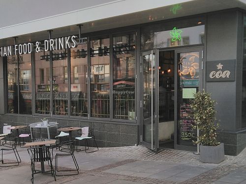 Entrance door at Coa in Darmstadt