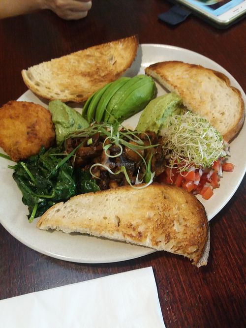 Nowa breakfast at Cafe Nowa in Petersham