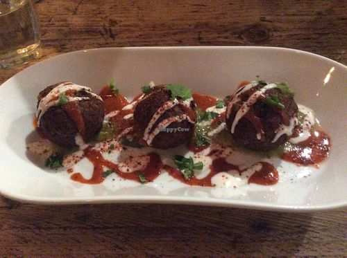 Chorizo croquettes at The Spread Eagle in East London