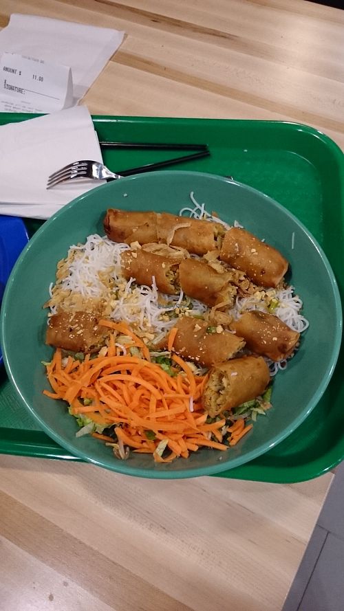 Vegan rice vermicelli  at Pho Street in Philadelphia