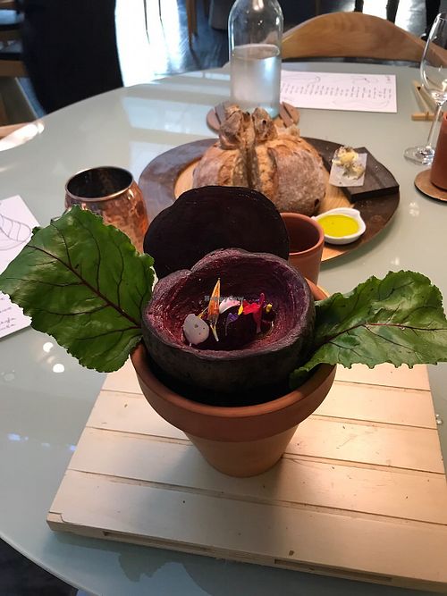 Beet at El Invernadero de Rodrigo de la Calle in Madrid