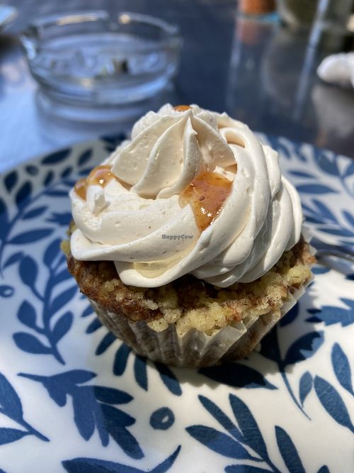 Carrot spicy cupcake   at Basilic Bistrot in Coyhaique