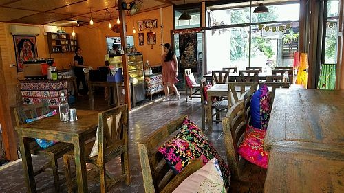 inside at Chana Masala in Koh Phangan