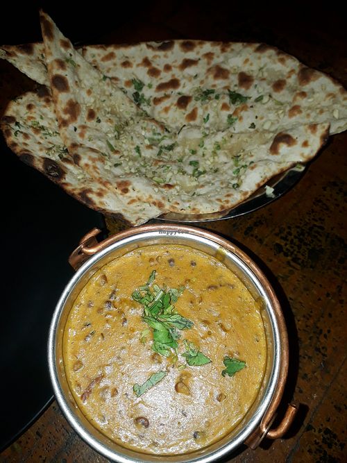 Vegan lentil dish at Chana Masala in Koh Phangan