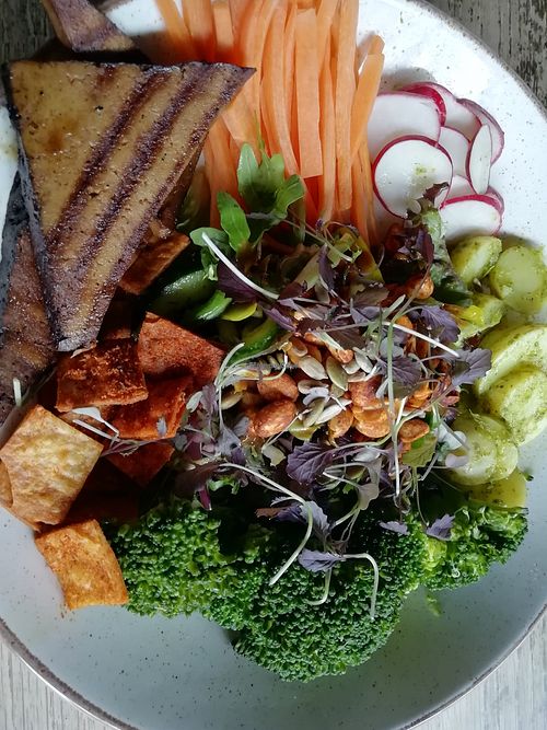 Gado gado salad at The 13th Note in Glasgow