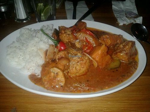 Sri Lankan masala at The 13th Note in Glasgow
