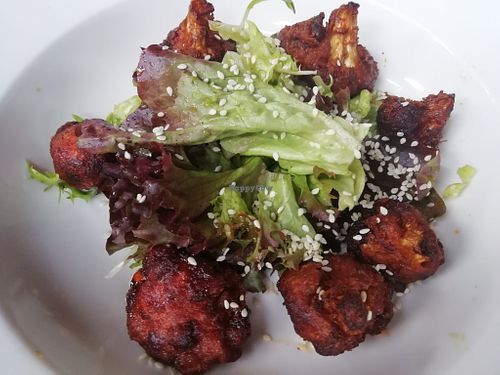 Korean cauliflower at The 13th Note in Glasgow